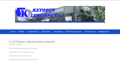 Desktop Screenshot of ketosenliikenne.fi